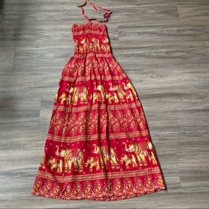 Thailand Elephant Sundress Long